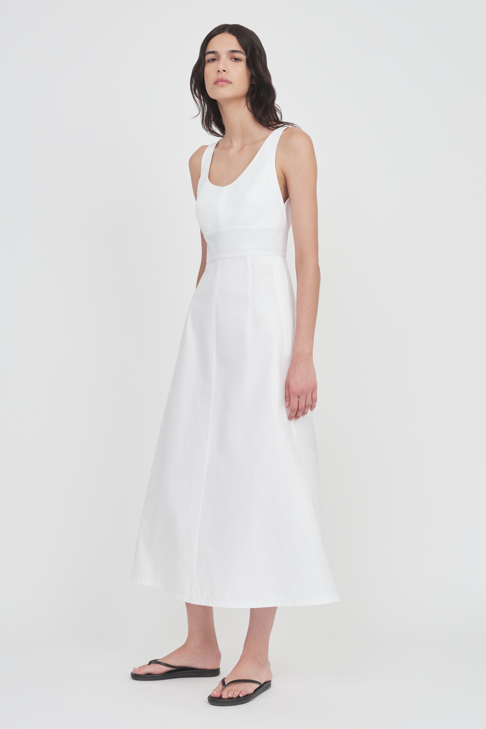 Kaden Dress - White