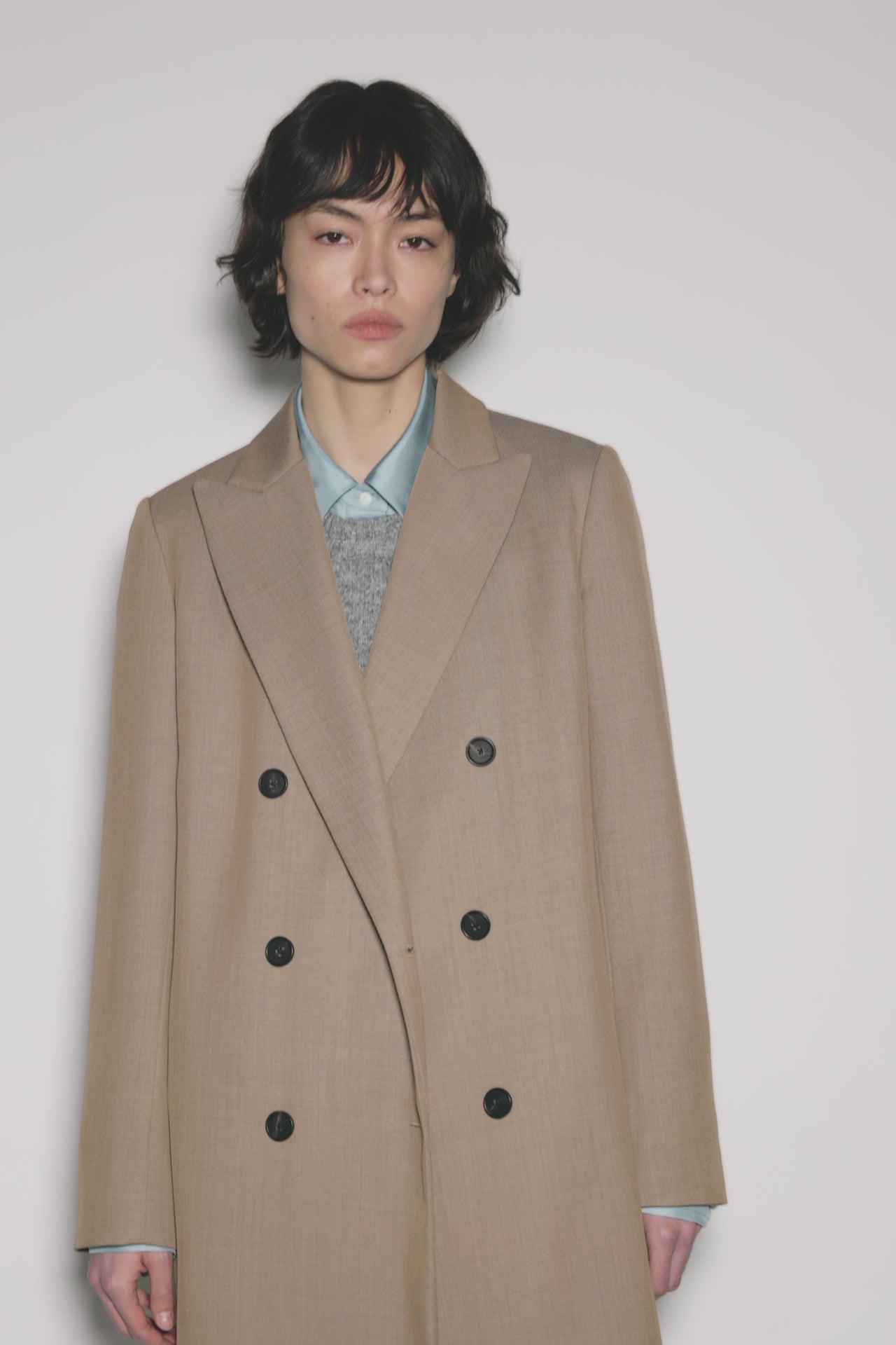 Marcus Coat Almond- Partow